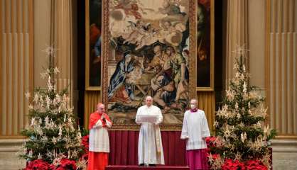 A Noël, le pape appelle à 