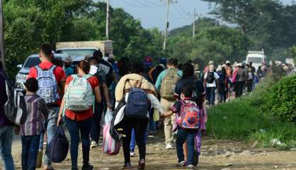 Honduras: 3.000 migrants en route pour tenter de gagner les Etats-Unis