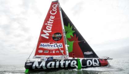 Vendée Globe: Bestaven, leader englué dans une zone de vents faibles  