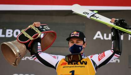 Ski alpin: Alexis Pinturault remporte en patron le géant d'Adelboden