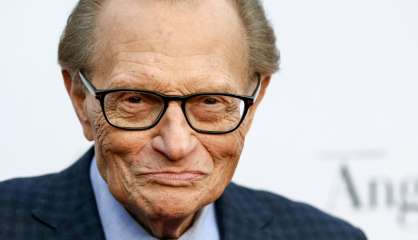 Larry King, le vétéran à bretelles de la télé, roi de l'interview, est mort