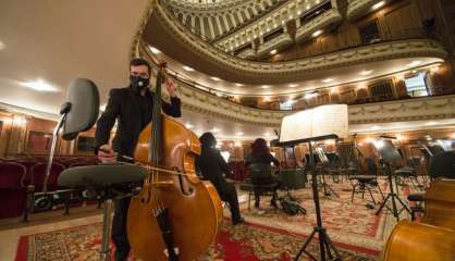 L'Opéra de Sofia, rare îlot musical européen en temps de pandémie