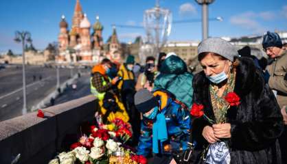 Des milliers de Russes rendent hommage à l'opposant assassiné Boris Nemtsov