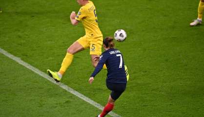 Qualif Mondial-2022: les Bleus trébuchent contre l'Ukraine