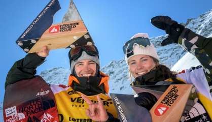 Freeride World Tour: deux Français champions du monde dans la poudreuse de Verbier