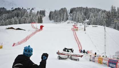 Ski alpin: la météo retarde le départ des super-G des finales