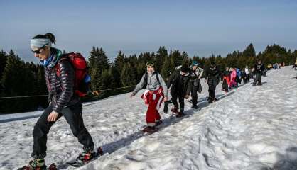 Gymnases fermés: près d'Annecy, des cours d'EPS en pleine montagne