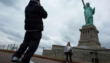 Les New-Yorkais redécouvrent les lieux touristiques de leur ville, désertés avec la pandémie