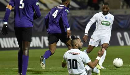 Coupe de France: claque pour l'OM, clap de fin pour le Club franciscain