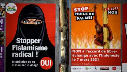 La Suisse vote sur l'initiative anti-burqa