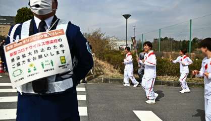 JO de Tokyo: le relais de la flamme interdit sur la voie publique dans tout le département d'Osaka