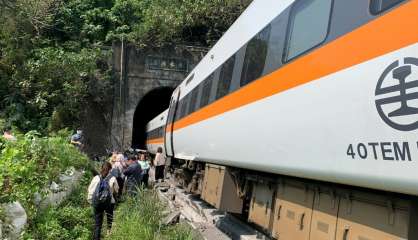 Déraillement d'un train à Taïwan: des dizaines de personnes seraient décédées