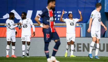 Ligue 1: Lille mate le Paris SG et reprend les commandes