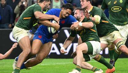 XV de France: une victoire chèrement payée face aux combattants sud-africains