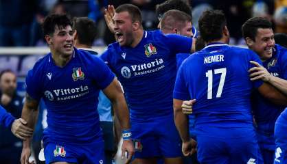 Rugby: l'Italie bat l'Australie pour la première fois de son histoire (28-27)