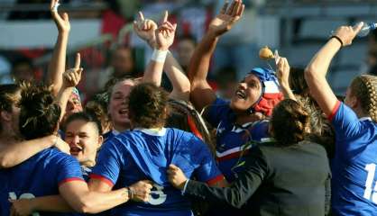 Mondial féminin de rugby: la France sauve son tournoi en décrochant le bronze