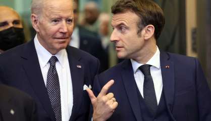 Macron de retour aux Etats-Unis, pour parler d'Ukraine et de protectionnisme avec Biden