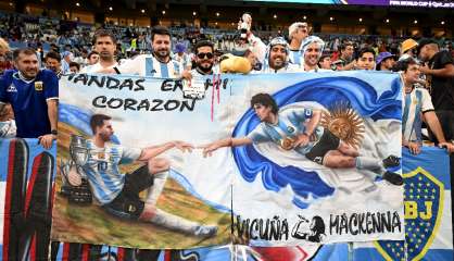 Mondial: pour Argentine-France, toute la planète avec Messi... ou presque