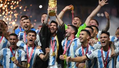 Mondial: l'Argentine 2e du classement Fifa après son titre, derrière le Brésil