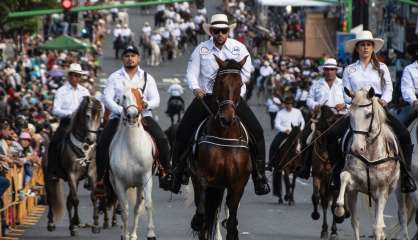 Costa Rica: cavalcade dans San José après trois années d'absence pour cause de pandémie