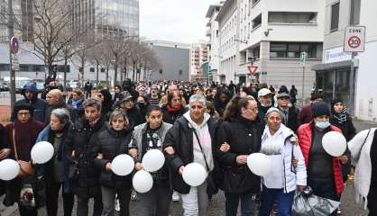 Incendie à Vaulx-en-Velin: marche blanche pour la 