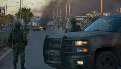 Mexique: retour du calme à Culiacan, après la capture dans un bain de sang d'un fils du narcotrafiquant 