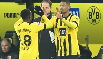 Allemagne: match fou et victoire pour les débuts de Haller avec Dortmund