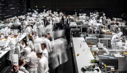 Applaudissements, pétards et queue de lotte, le Bocuse d'Or soulève les foules