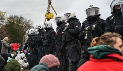 L'étau se resserre autour des militants anti-charbon de Lützerath, en Allemagne