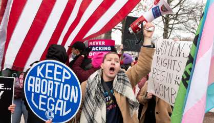 Les partisans du droit à l'avortement mobilisés aux Etats-Unis pour un anniversaire symbolique