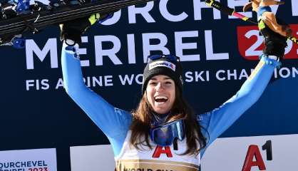 Mondiaux de ski alpin: Bassino domine le super-G devant Shiffrin, l'Italie encore à la fête