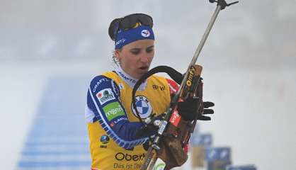 Biathlon: la Française Julia Simon championne du monde de poursuite 