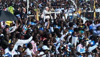 A Kinshasa, plus d'un million de fidèles pour la messe du pape 