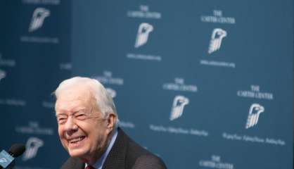 L'ancien président Jimmy Carter 