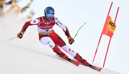 Mondiaux de ski alpin: Schwarz en tête du géant, Pinturault loin après la 1re manche