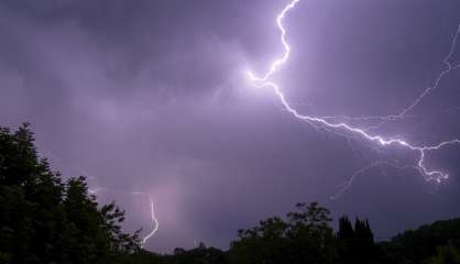 Le temps lundi: 21 départements placés en vigilance orange orages