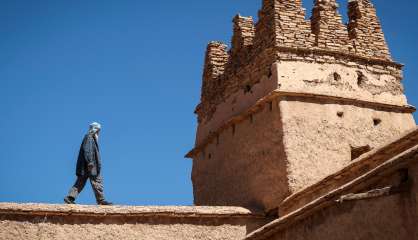 A Aït Kine, un des derniers greniers collectifs en activité du Maroc