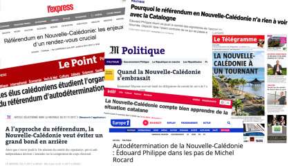 La Nouvelle-Calédonie (presque) à la Une de la presse nationale