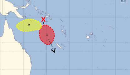 Dépression tropicale en vue, vigilance jaune « fortes pluies » pour ce vendredi 