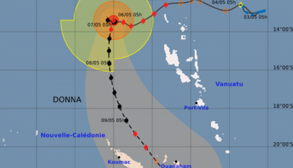 Cyclone Donna : la préalerte déclenchée depuis hier soir 23 heures