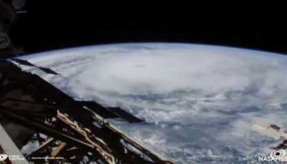 Le cyclone Donna filmé depuis la station spatiale