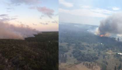 Incendie à l'île des Pins: le niveau 2 du plan ORSEC activé