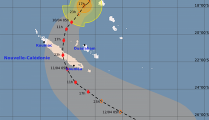 Cook : déclenchement des phases d’alerte cyclonique dans les prochaines 24 heures