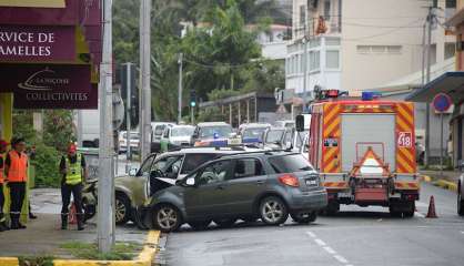 Un blessé léger dans un accident de la route à la Vallée des Colons