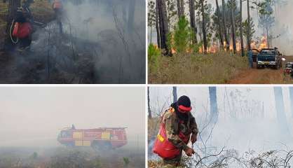 Incendie à l’Ile des Pins, l’aérodrome fermé