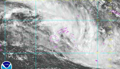 Trois systèmes cycloniques en cours entre l'Australie et Niue