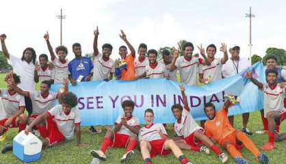 Football : La Nouvelle-Calédonie sur le site officiel de la Coupe du monde en Inde