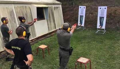 Les gendarmes adjoints volontaires en stage pour apprendre le métier