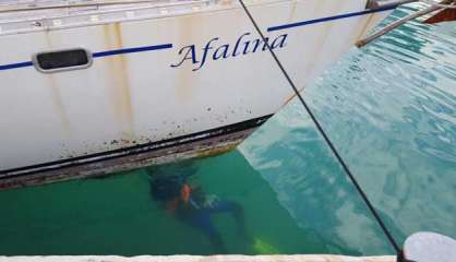 Le voilier qui transportait la cocaïne passé au peigne fin