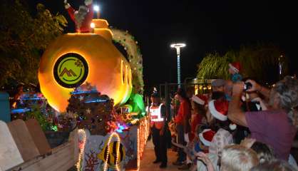 Le père Noël donne rendez-vous aux enfants aux quatre coins du Grand Nouméa